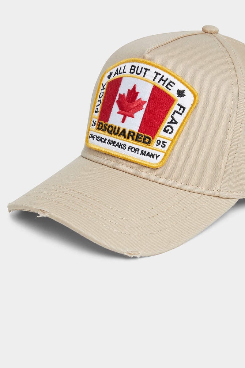 CANADIAN FLAG PATCH BASEBALL CAP - 5