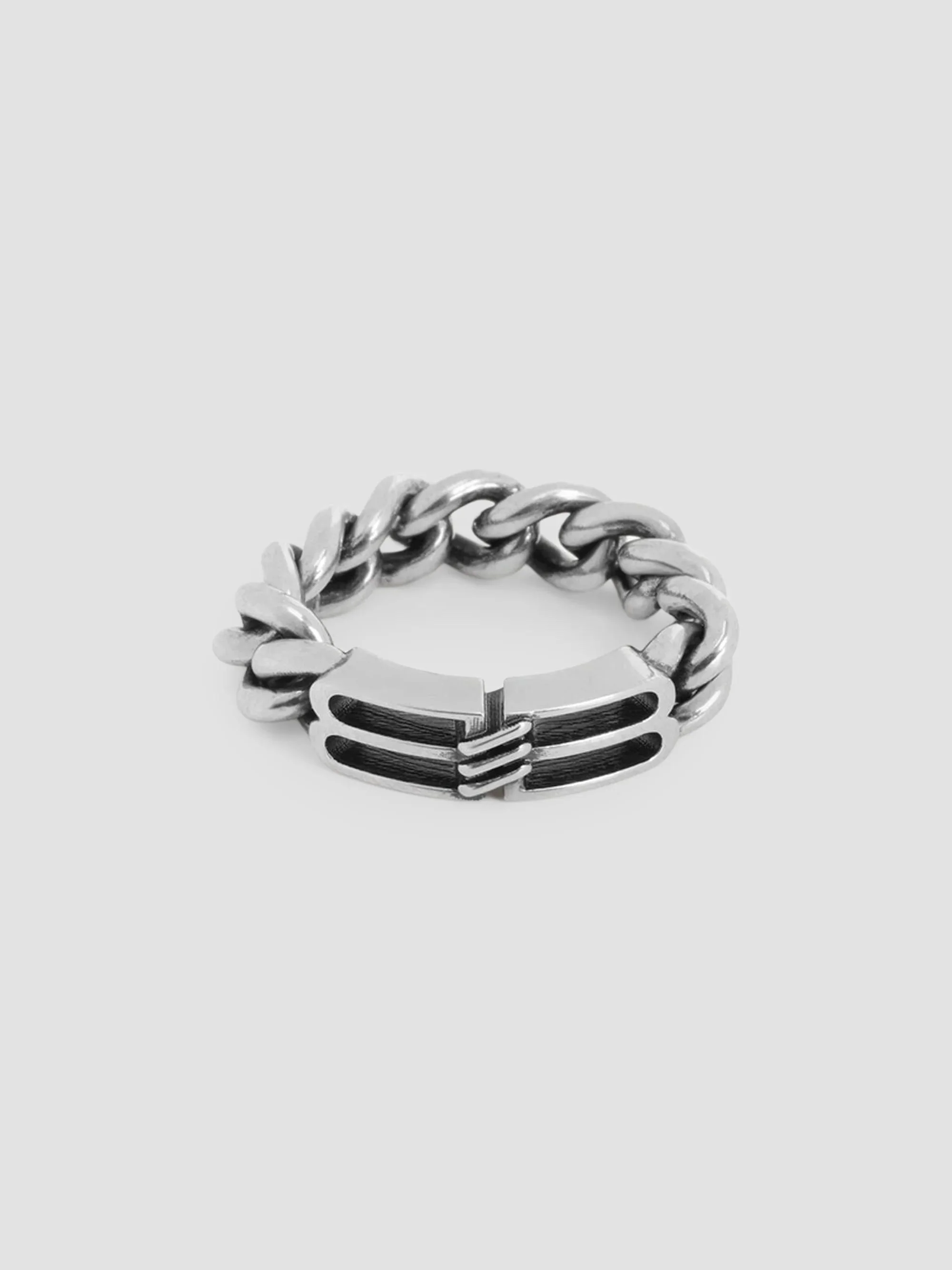 Men's BB Icon Ring - Antique Silver - 1