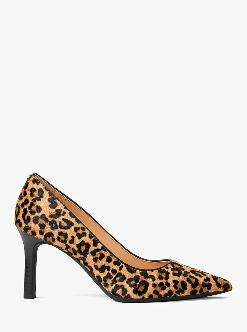 Willa Flex Leopard Print Calf Hair Pump - 1