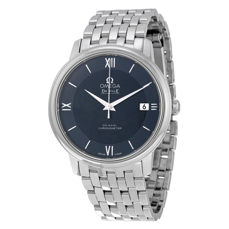 Omega De Ville Prestige Blue Dial Men's Watch 424.10.37.20.03.001 - 2