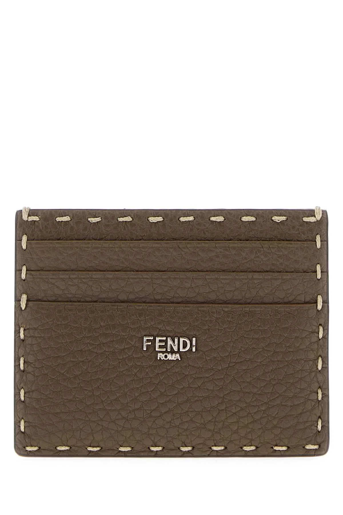 Fendi Men Mud Leather Card Holder - 1