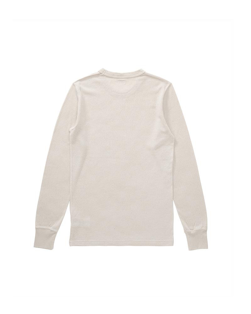 visvim SUBLIG THERMAL CREW L/S IVORY outlook