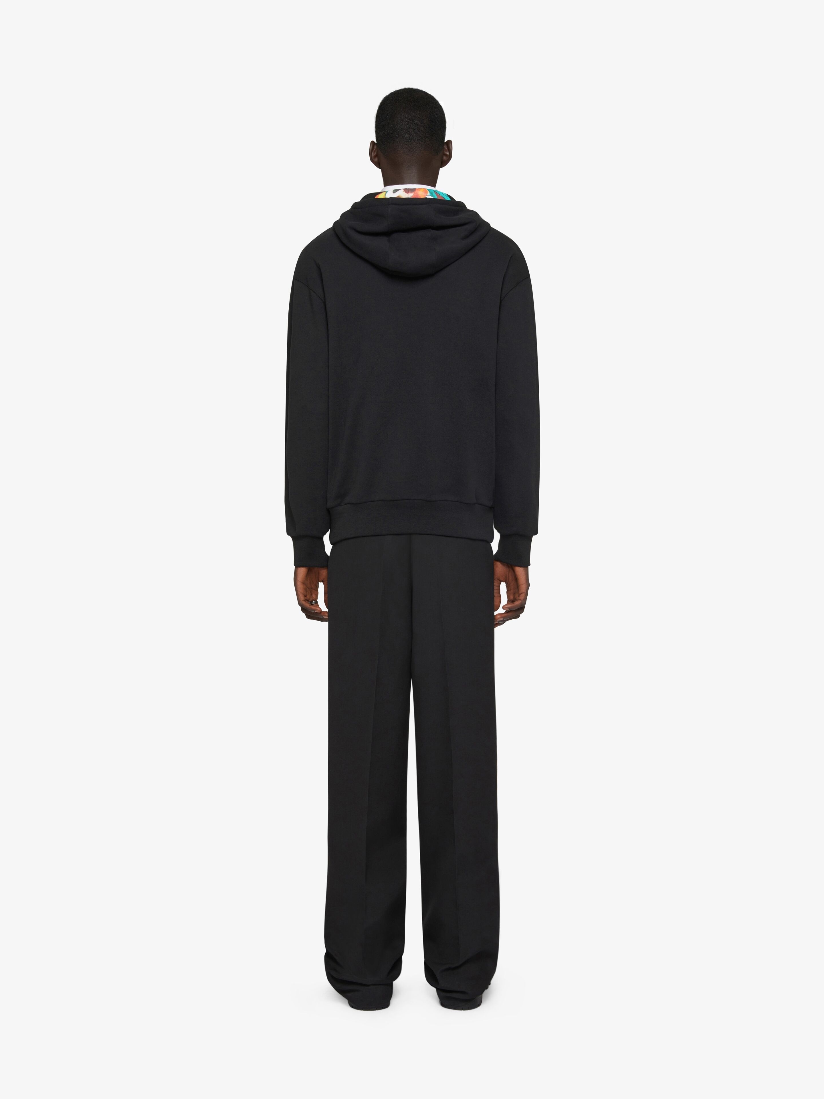 GIVENCHY PSYCHEDELIC BOXY FIT HOODIE IN FLEECE - 4