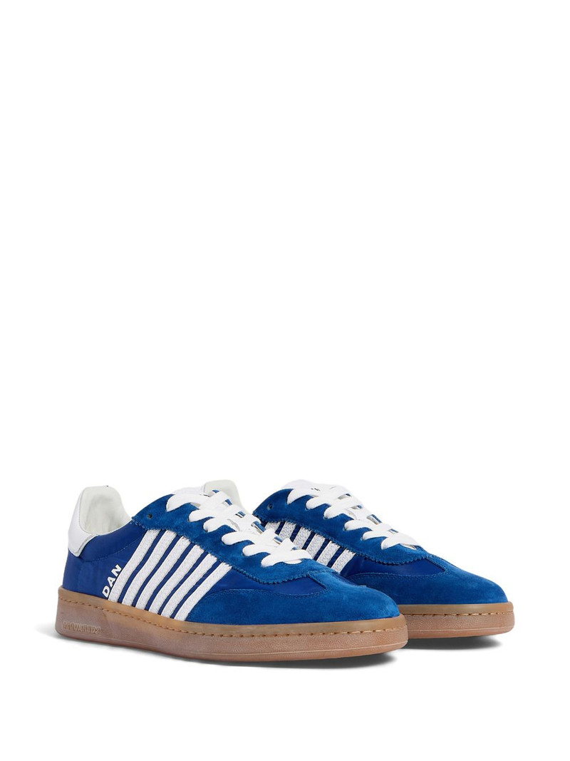 DSQUARED2 Boxer stripe-detail sneakers outlook