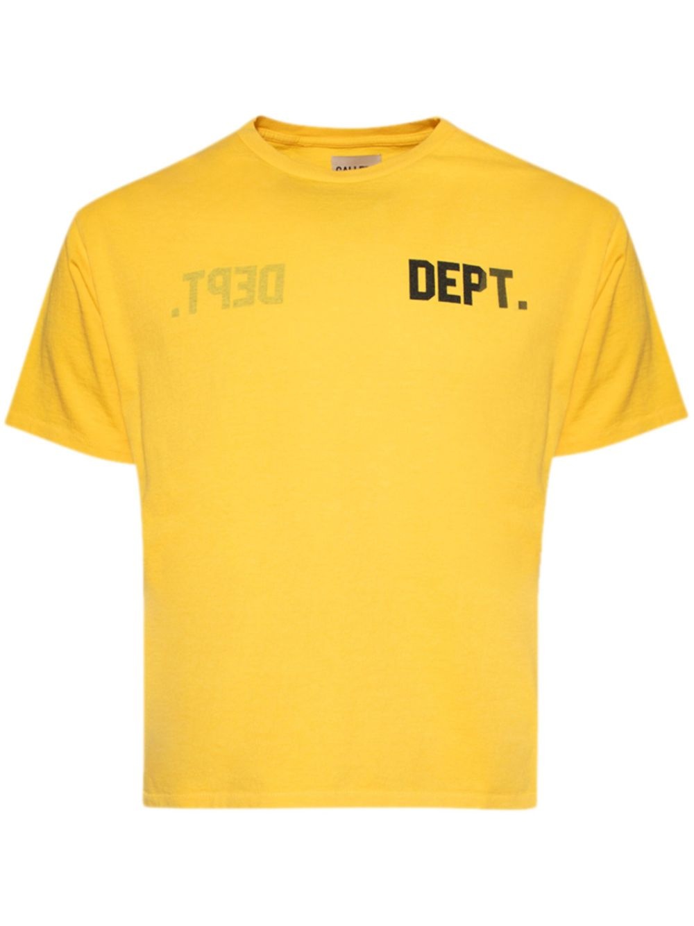 logo-print reversible T-shirt - 1