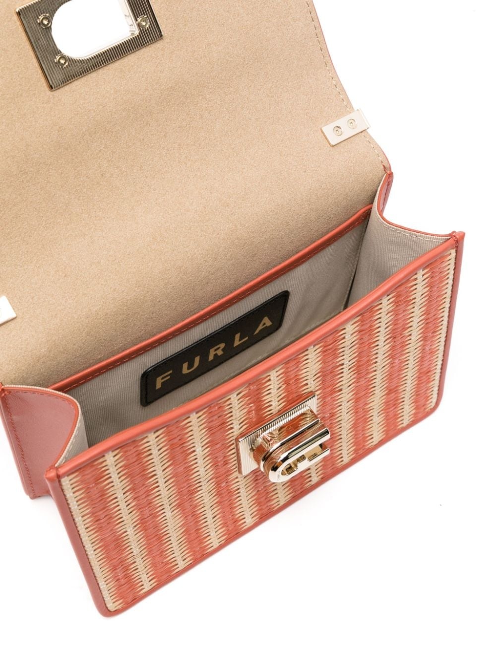 1927 raffia shoulder bag - 5