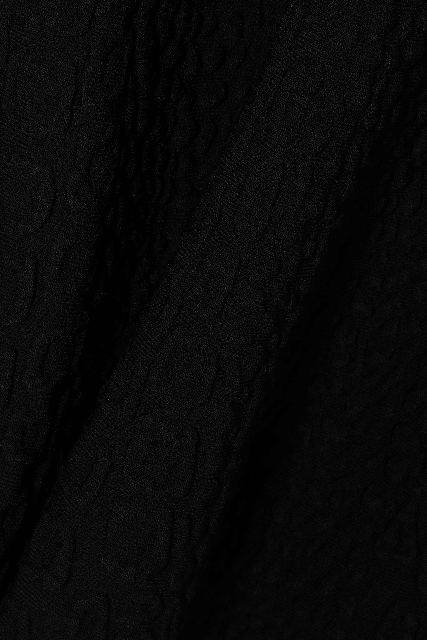 Archetypes pointelle-knit mini dress - 4