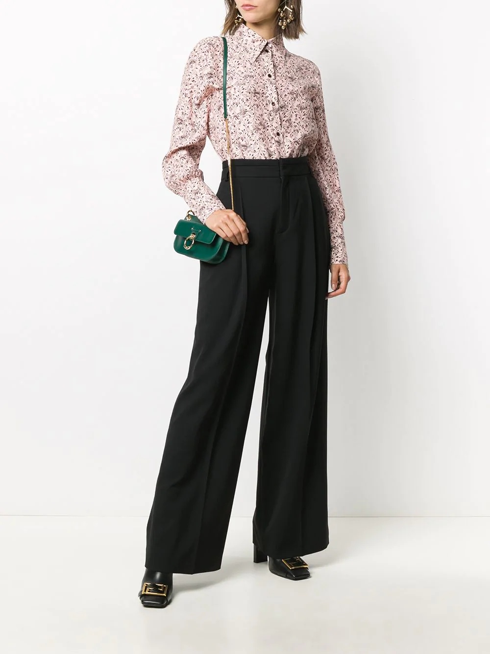 wide leg palazzo pants - 2