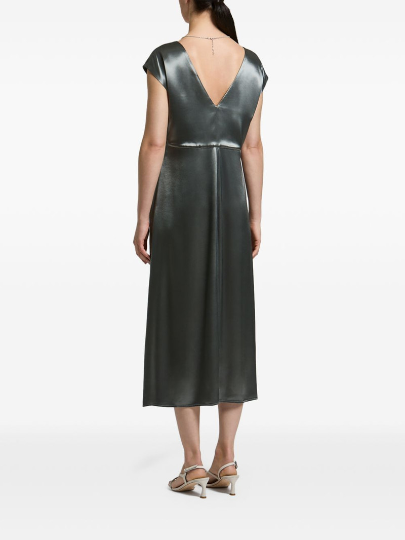 chain-link satin midi dress 3