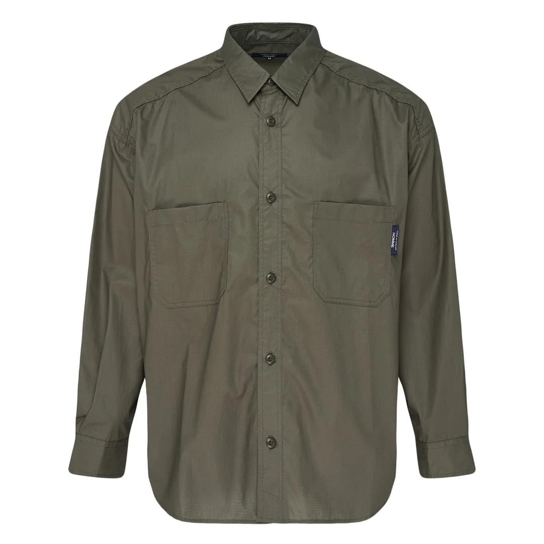 Cotton Ripstop Long Sleeve Shirt - 1