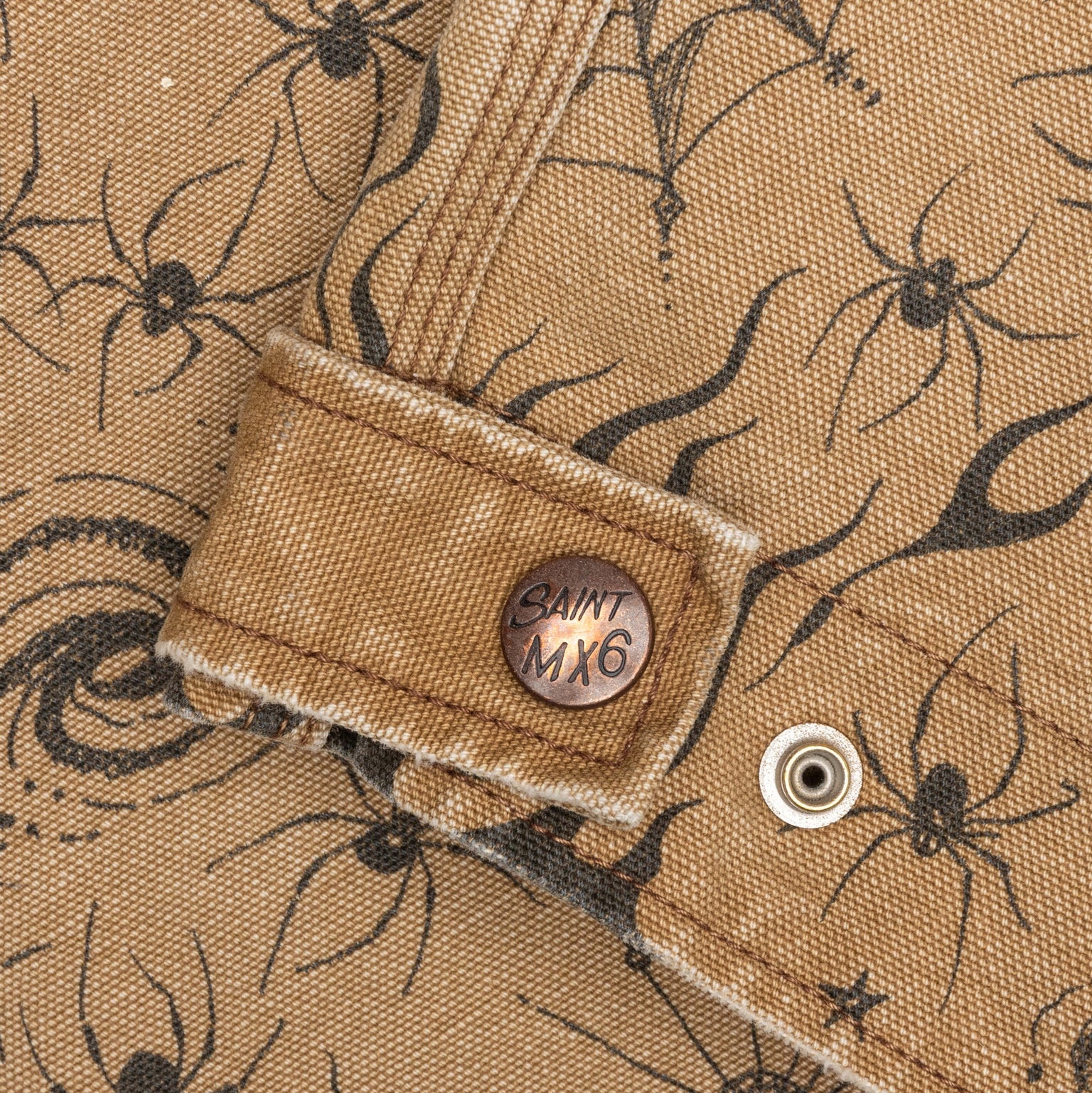 SAINT MICHAEL X DR.WOO MX6 DETROIT JACKET - BEIGE - 6