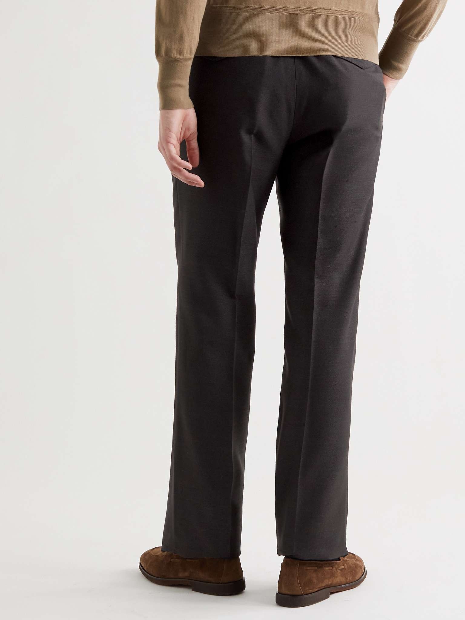 Atticus Silk-Canvas Trousers - 4