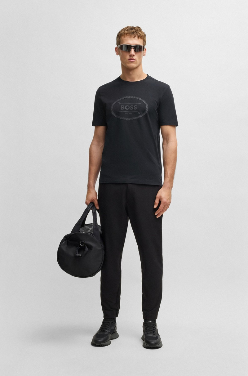 BOSS COTTON-JERSEY T-SHIRT WITH GOLF ARTWORK AND LOGO outlook