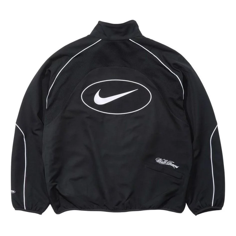 Supreme x Nike Track Jacket 'Black' SS25J2-BLACK - 1