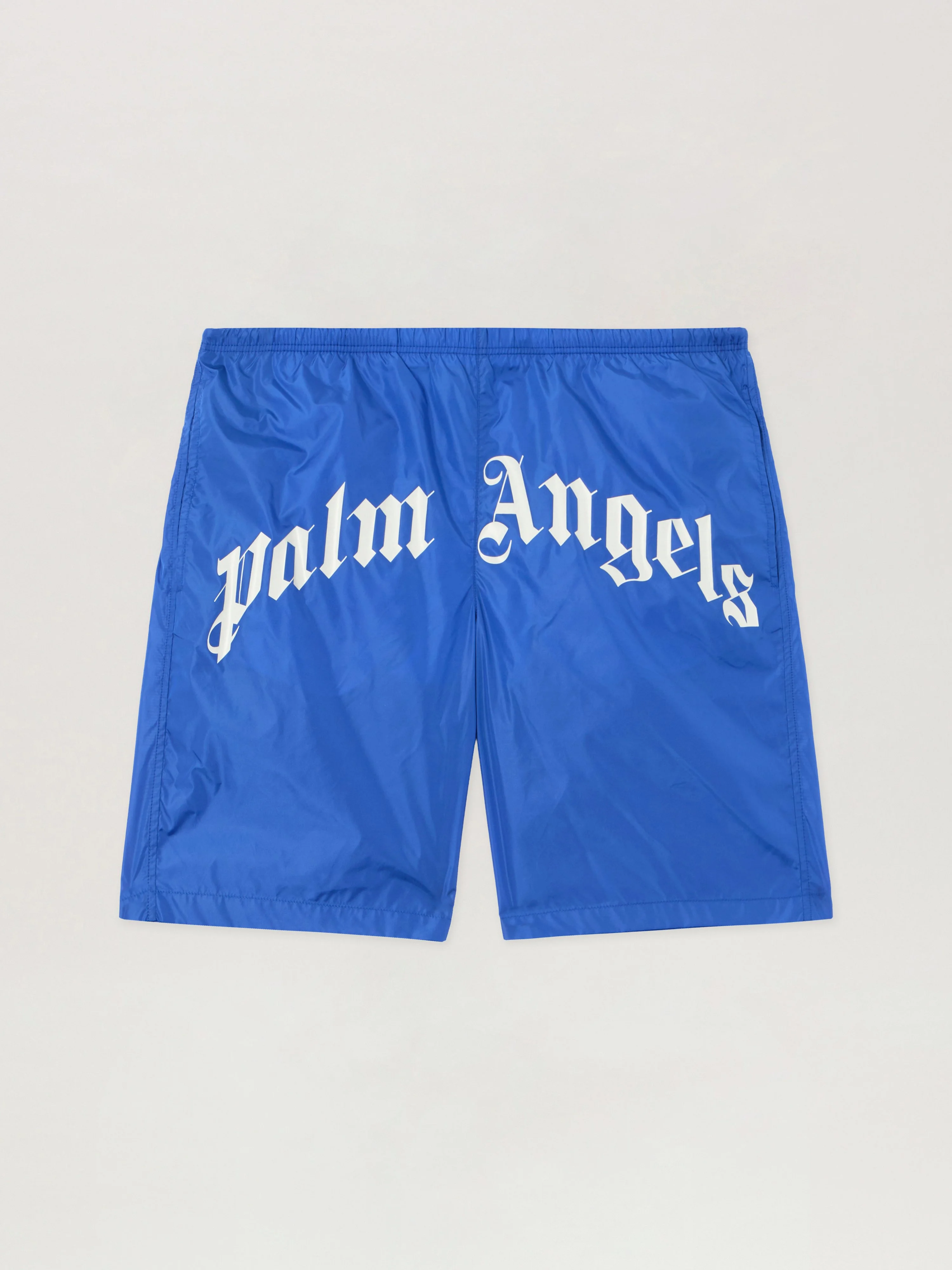 Curved Logo Swimshorts - 1
