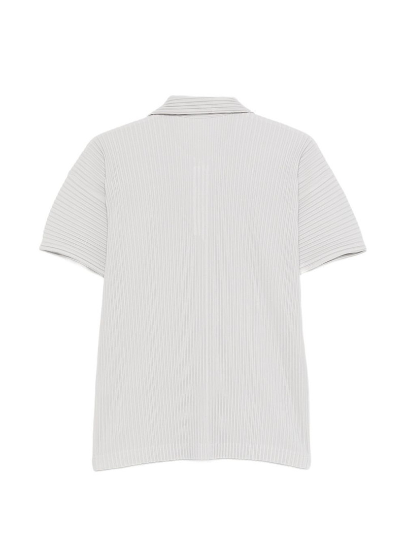 ISSEY MIYAKE V-neck T-shirt outlook