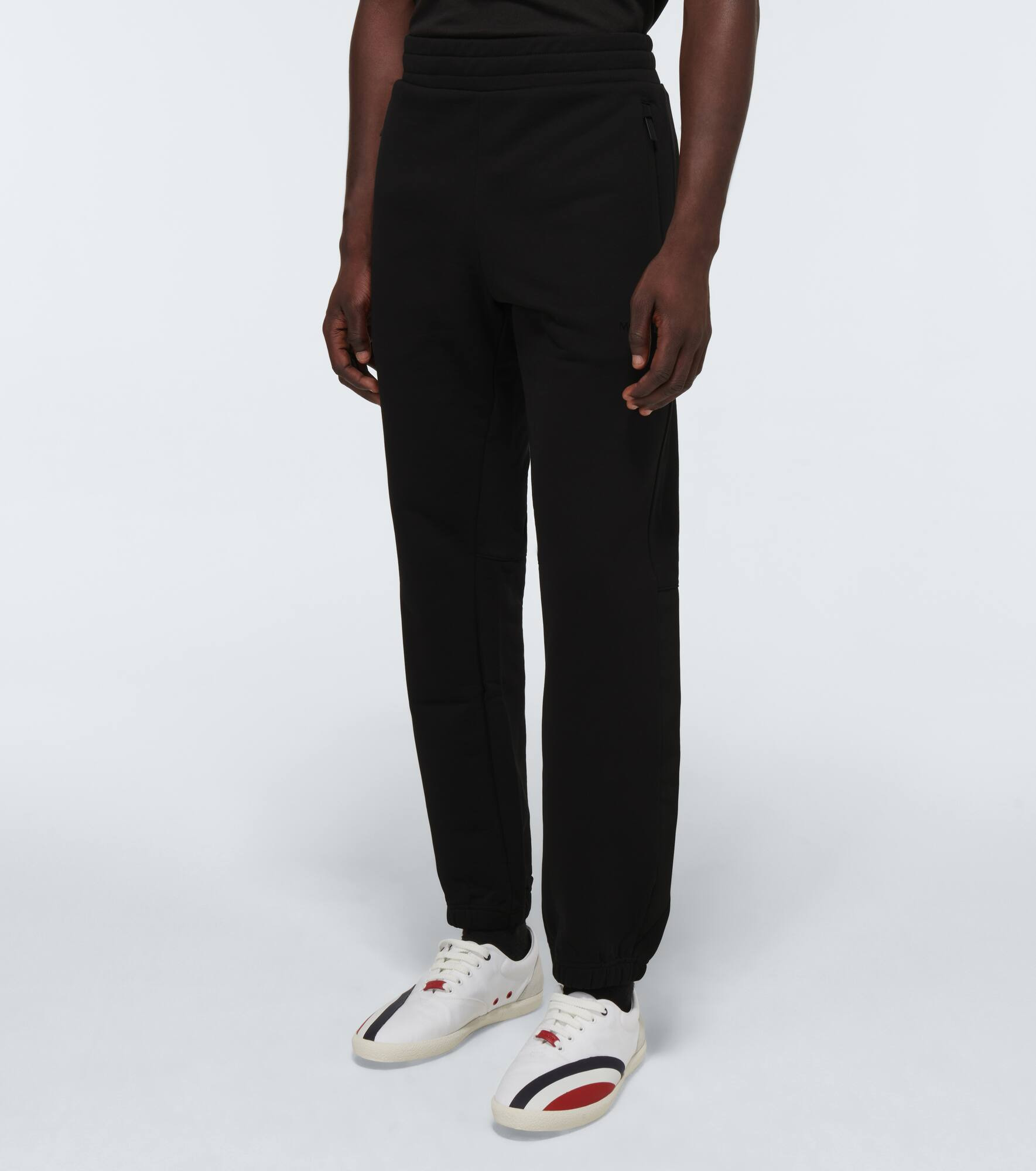Brushed cotton fleece sweatpants - 3
