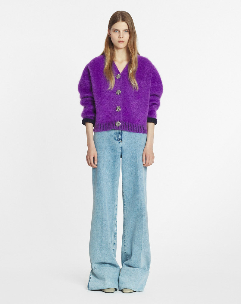 Lanvin BRUSHED MOHAIR CARDIGAN outlook