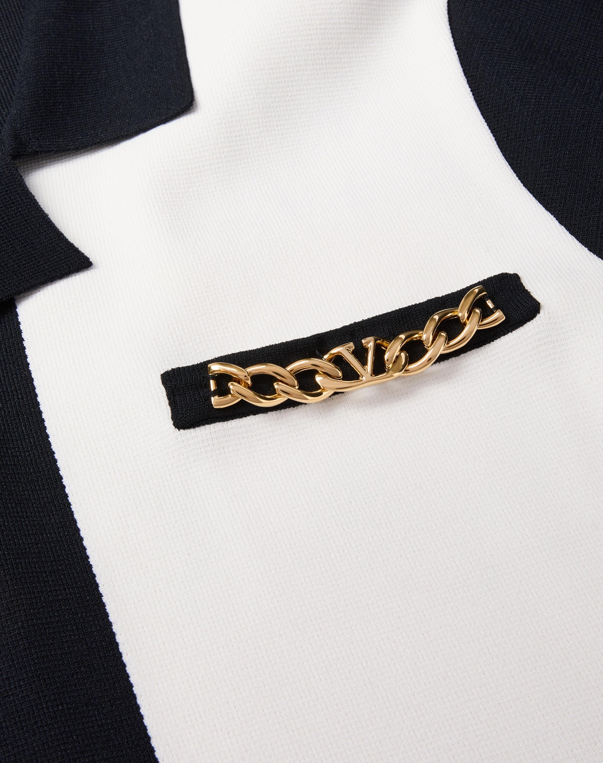 VISCOSE BOWLING SHIRT WITH VLOGO CHAIN AND VALENTINO EMBROIDERY - 3