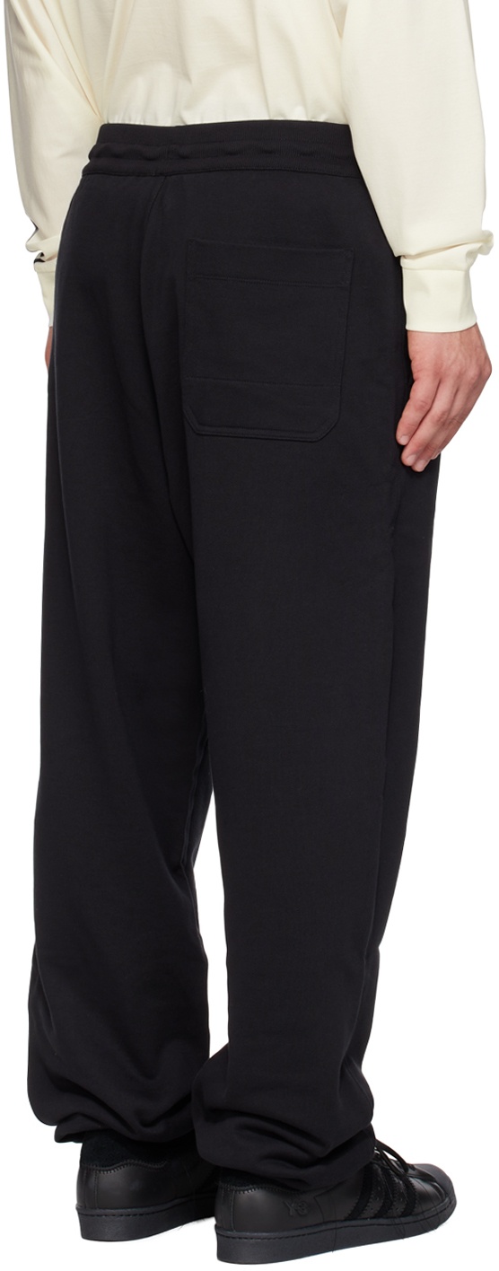 Black Elasticized Sweatpants - 3