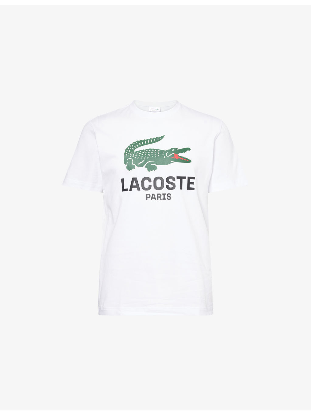 Logo-Print Crewneck Cotton T-Shirt - 1