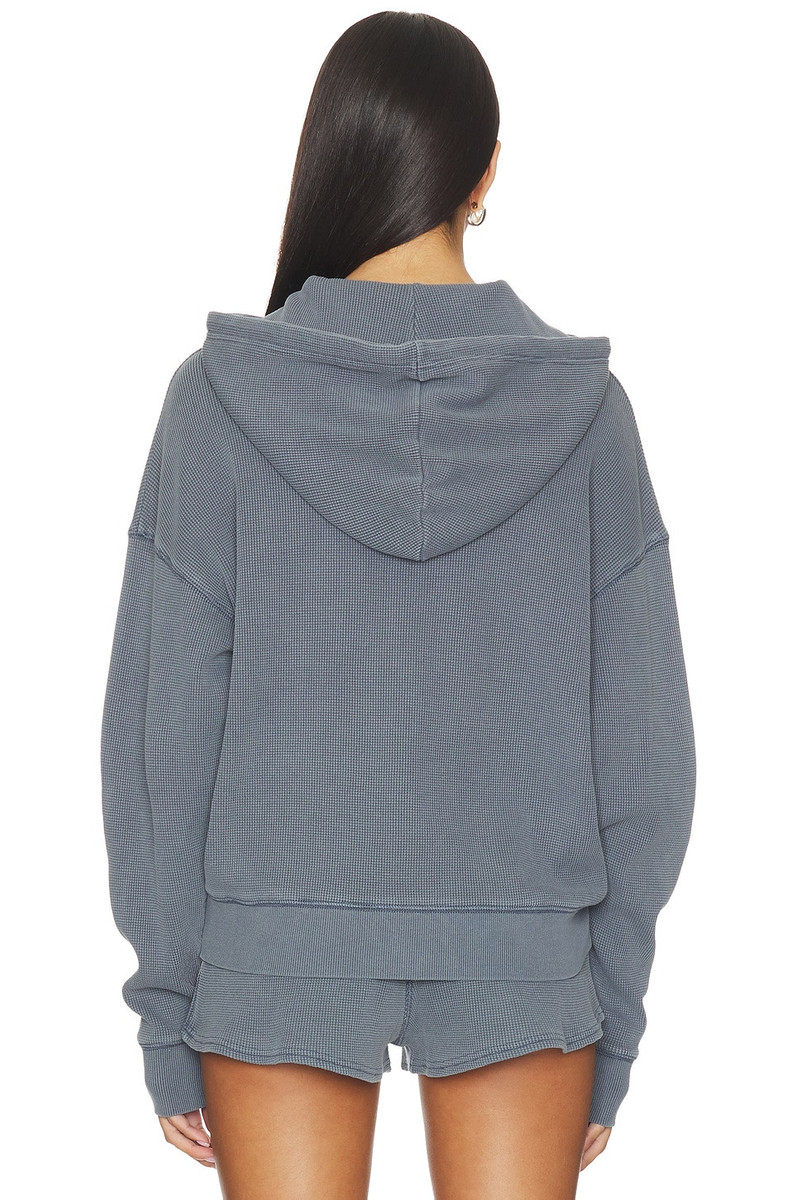 Frankies Bikinis Weekend Thermal Hoodie outlook