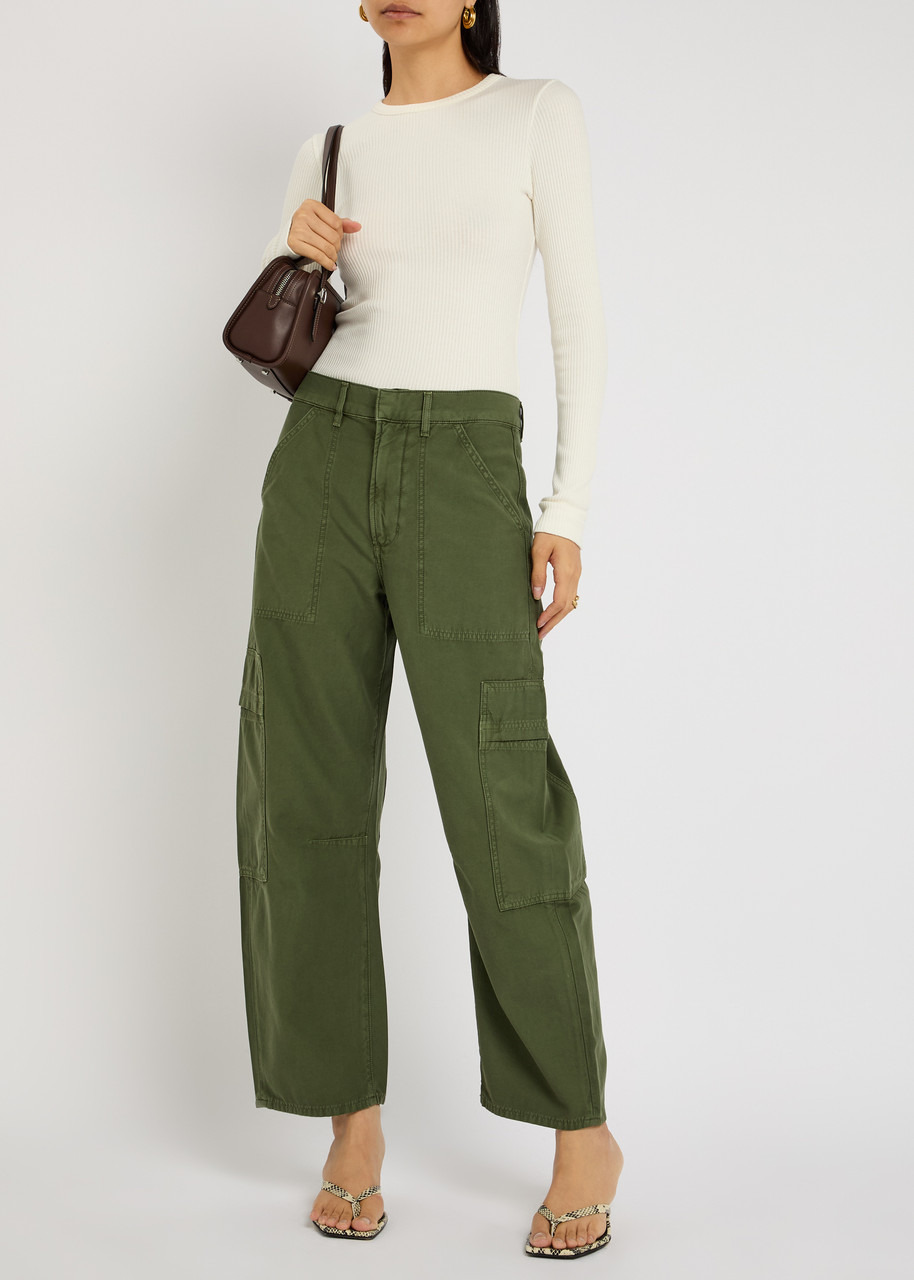 Citizens OF Humanity Bina Ribbed Stretch-jersey top - 4
