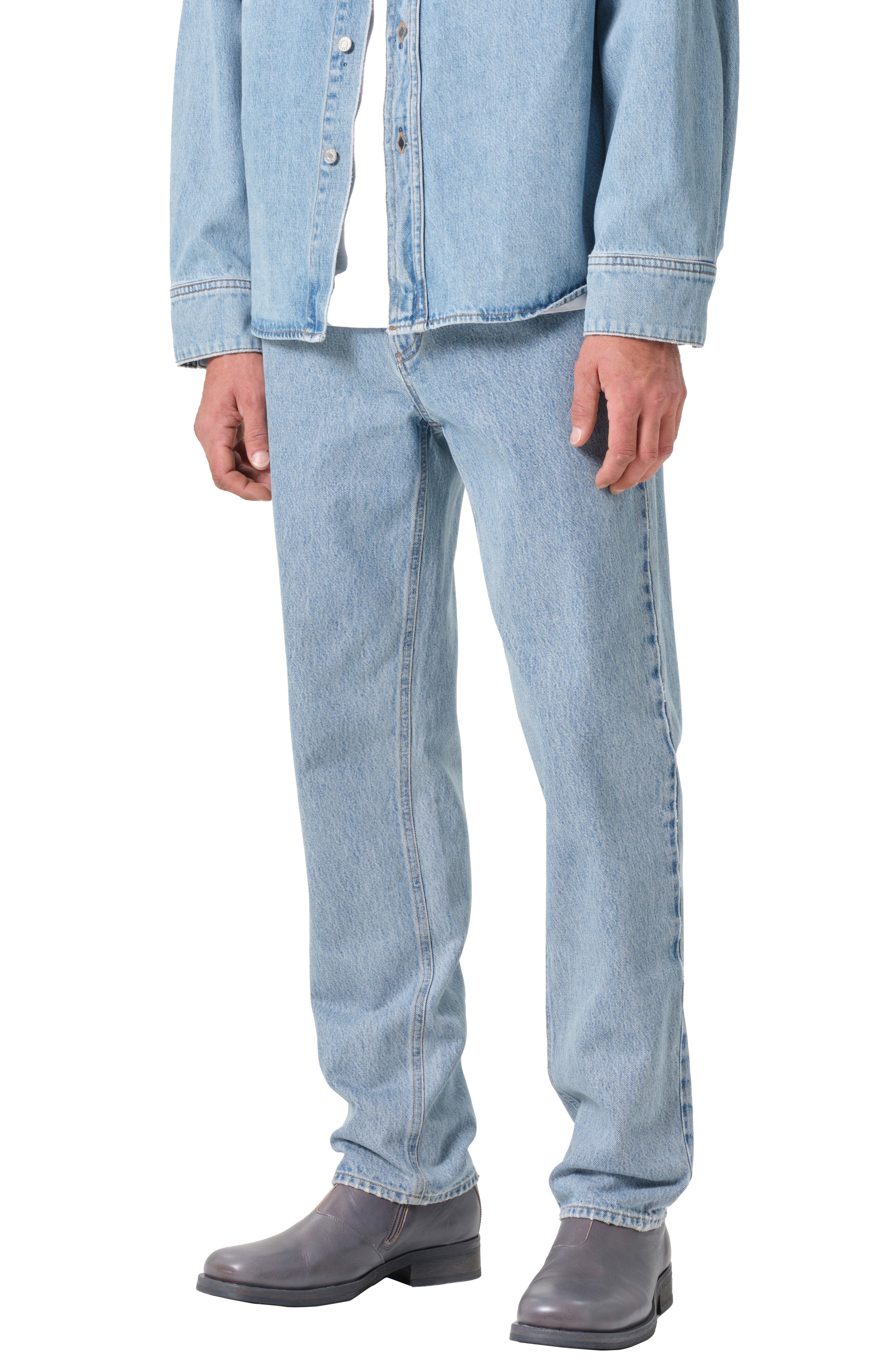 AGOLDE Waldon Straight Leg Jeans in Circuit at Nordstrom - 5