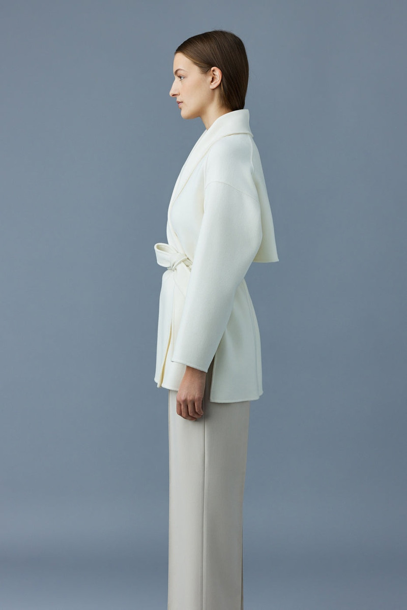 TYRA Double-Face wool robe jacket 3