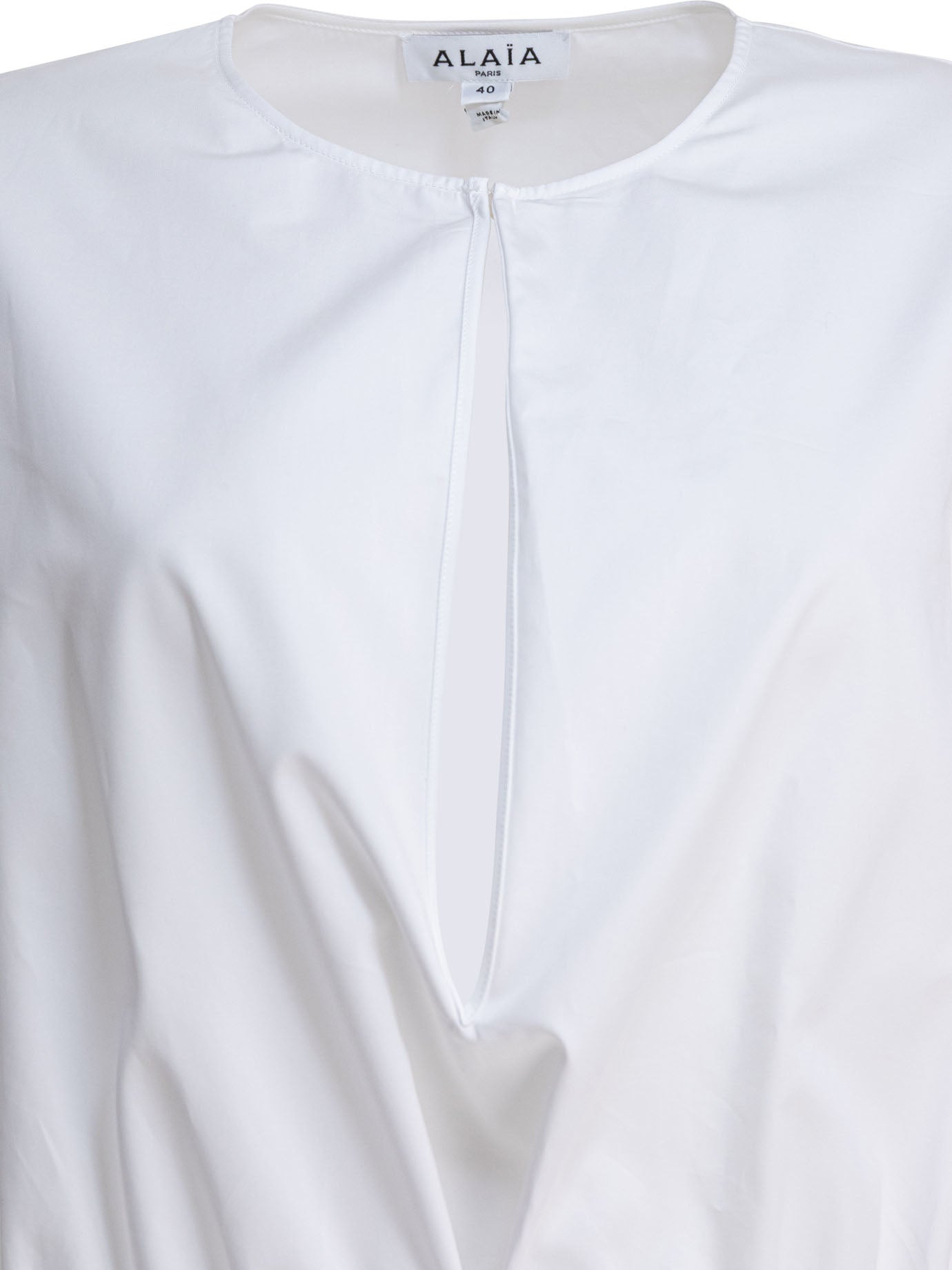 Alaia Cotton Poplin Dress - 3