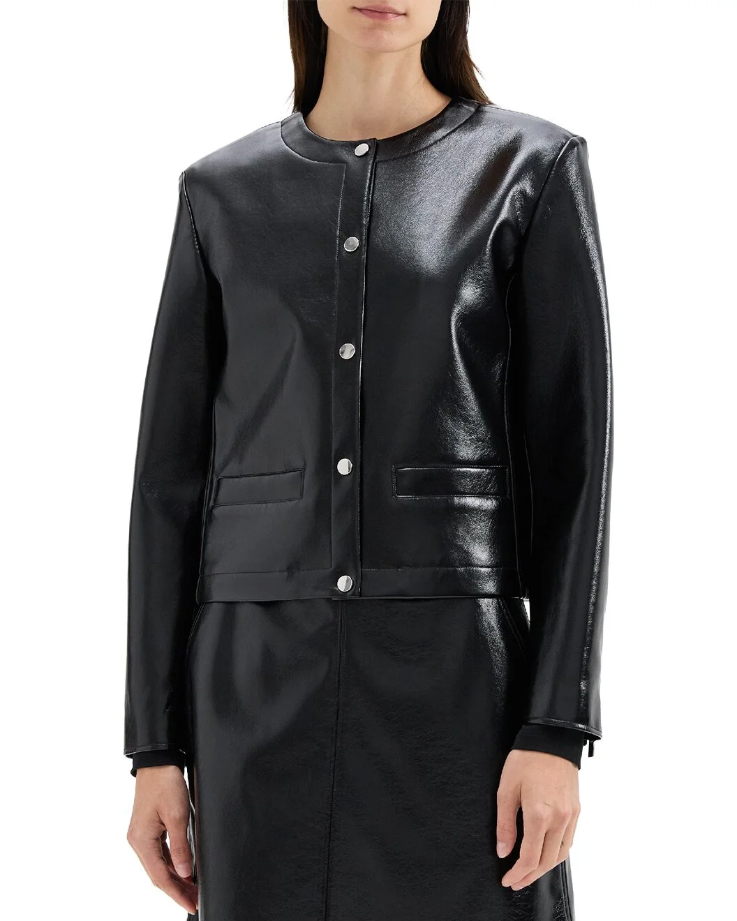Theory Crop Jacket - 1