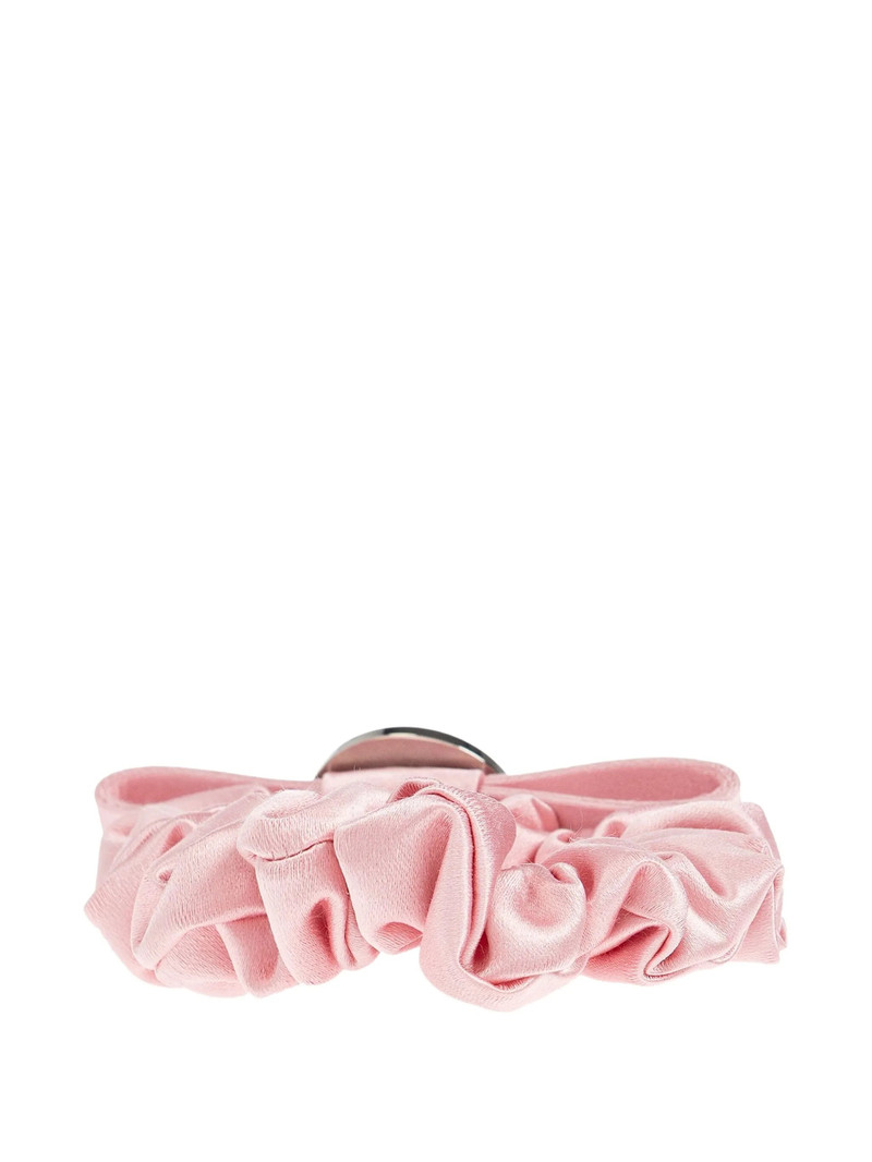 VERSACE Gianni Ribbon Satin Hair Scrunchie outlook