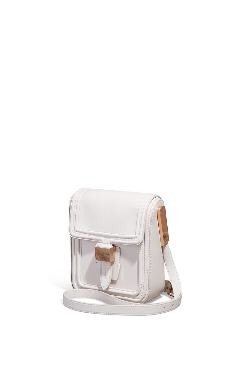 GABRIELA HEARST Marvelle Crossbody Bag in Ivory Nappa Leather outlook
