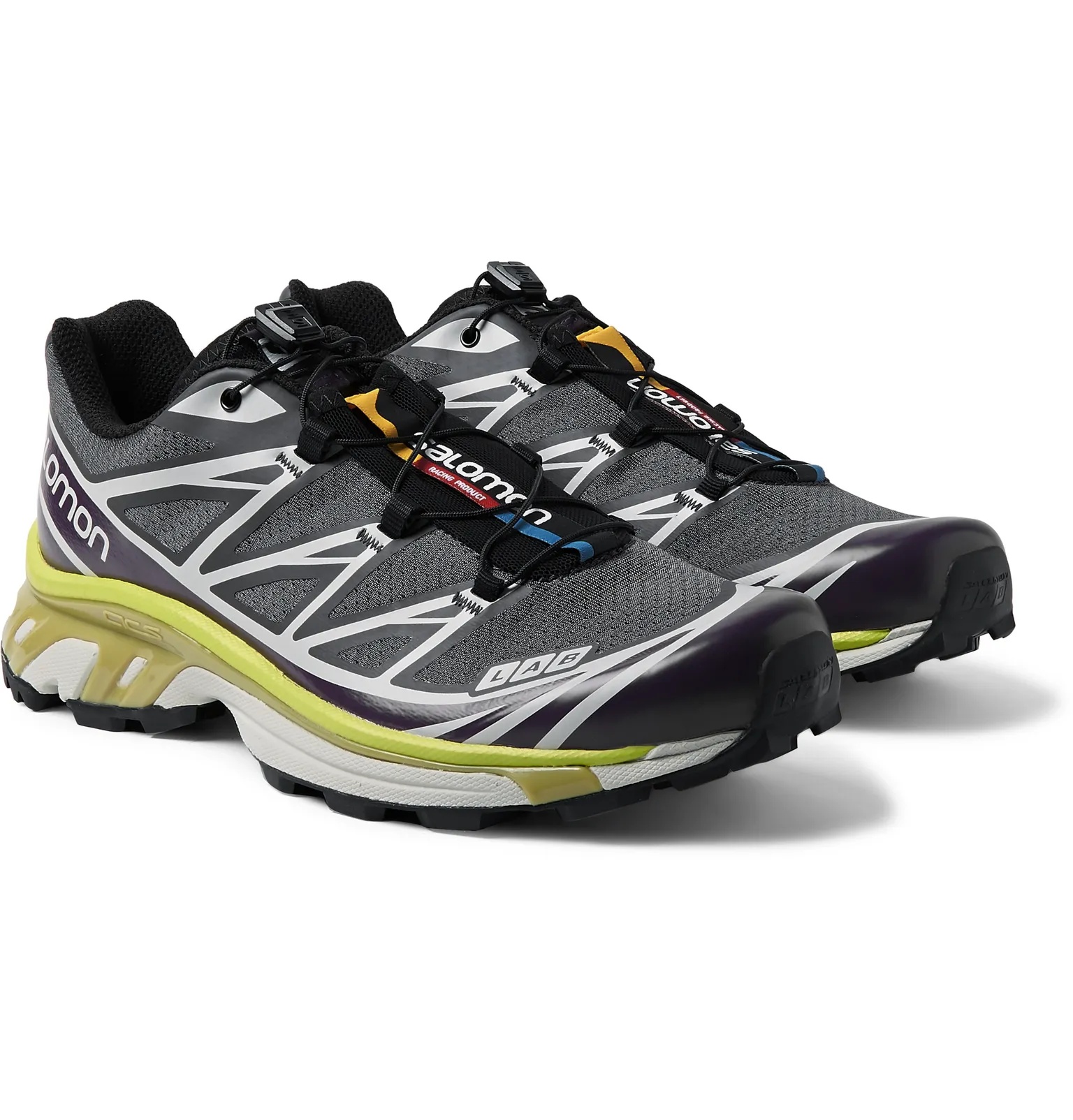 XT-6 ADV Mesh and Rubber Running Sneakers - 4