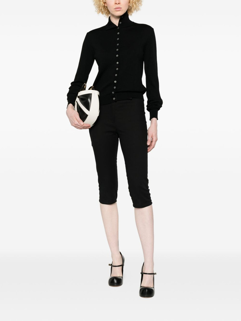 Moschino buttoned turtleneck cardigan outlook