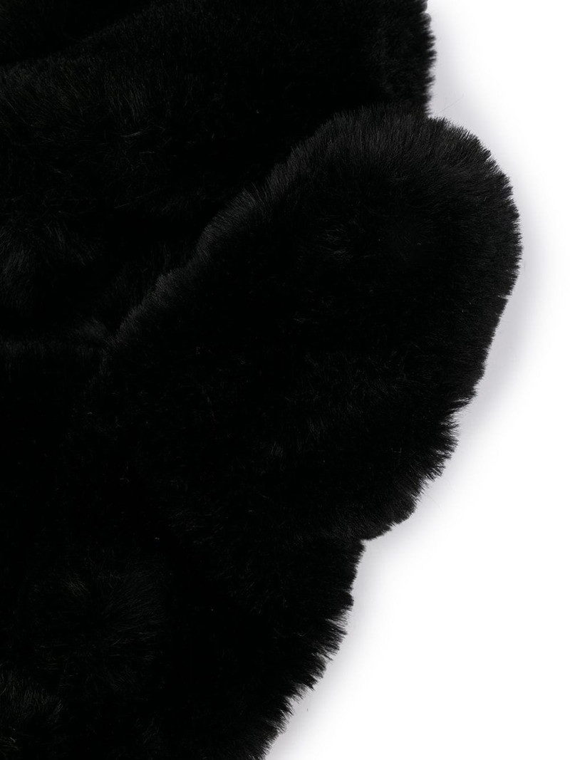 APPARIS Coco faux-fur mittens outlook