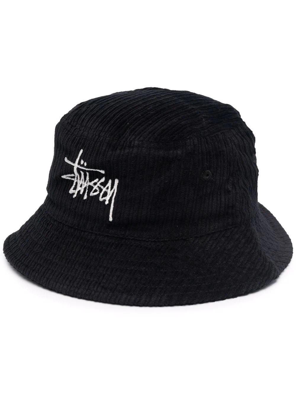 embroidred-logo bucket hat - 1