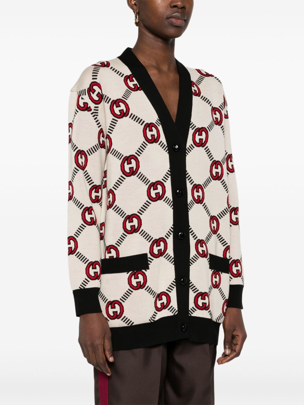 reversible Interlocking G cardigan - 3
