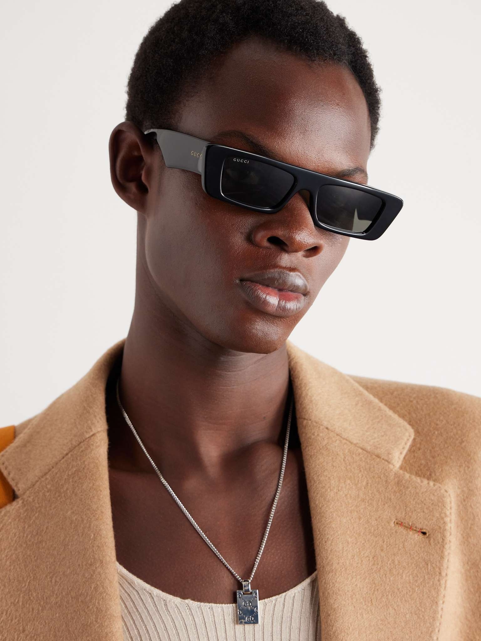 Square-Frame Recycled-Acetate Sunglasses - 2