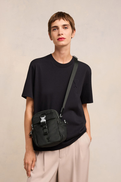 AMI Paris Ami De Coeur Crossbody Pocket Bag outlook