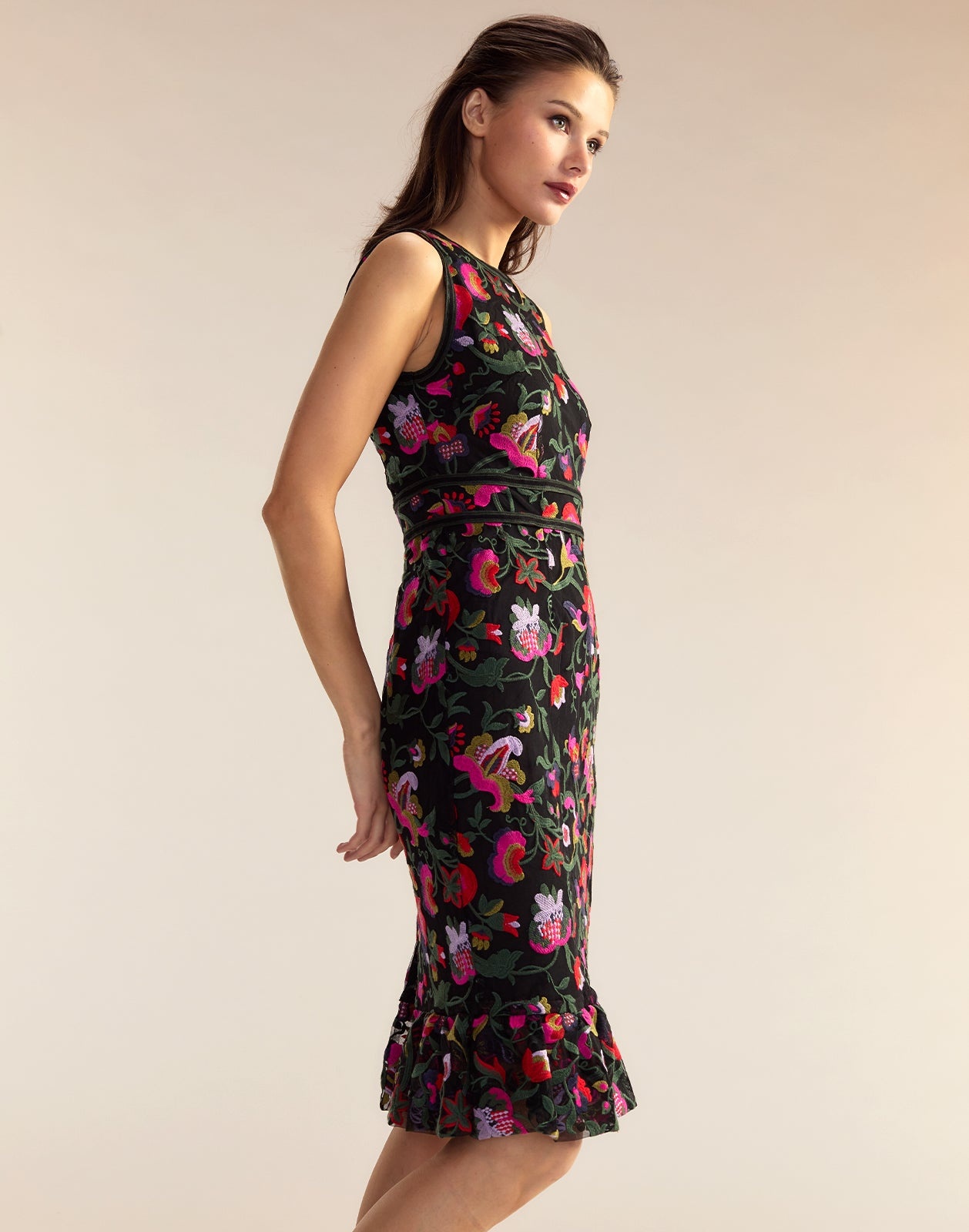 Eve Embroidered Dress - 3