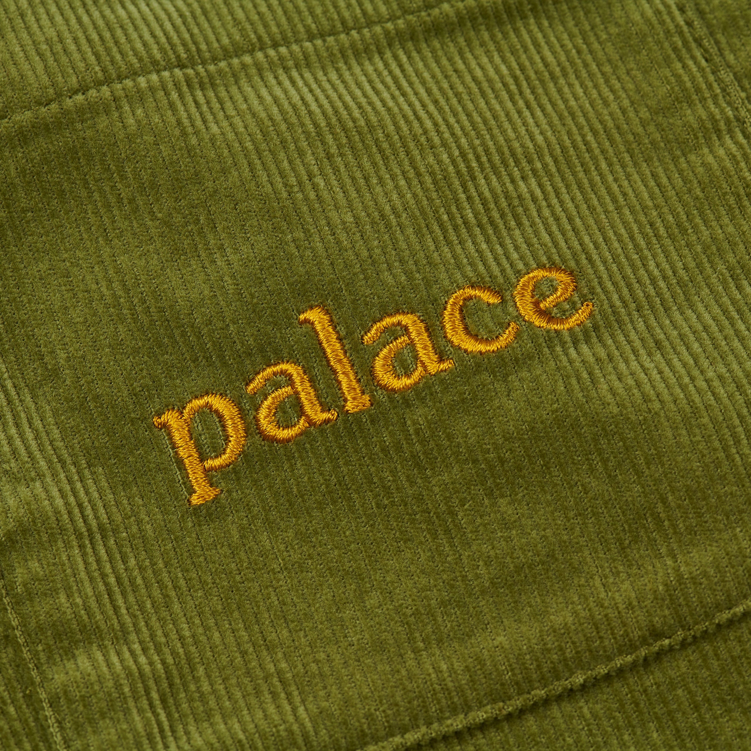 WASHED CORD SHIRT GREEN - 3