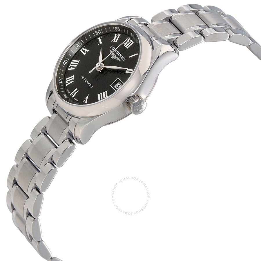 Longines Master Automatic Black Dial Ladies Watch L2.128.4.51.6 - 2