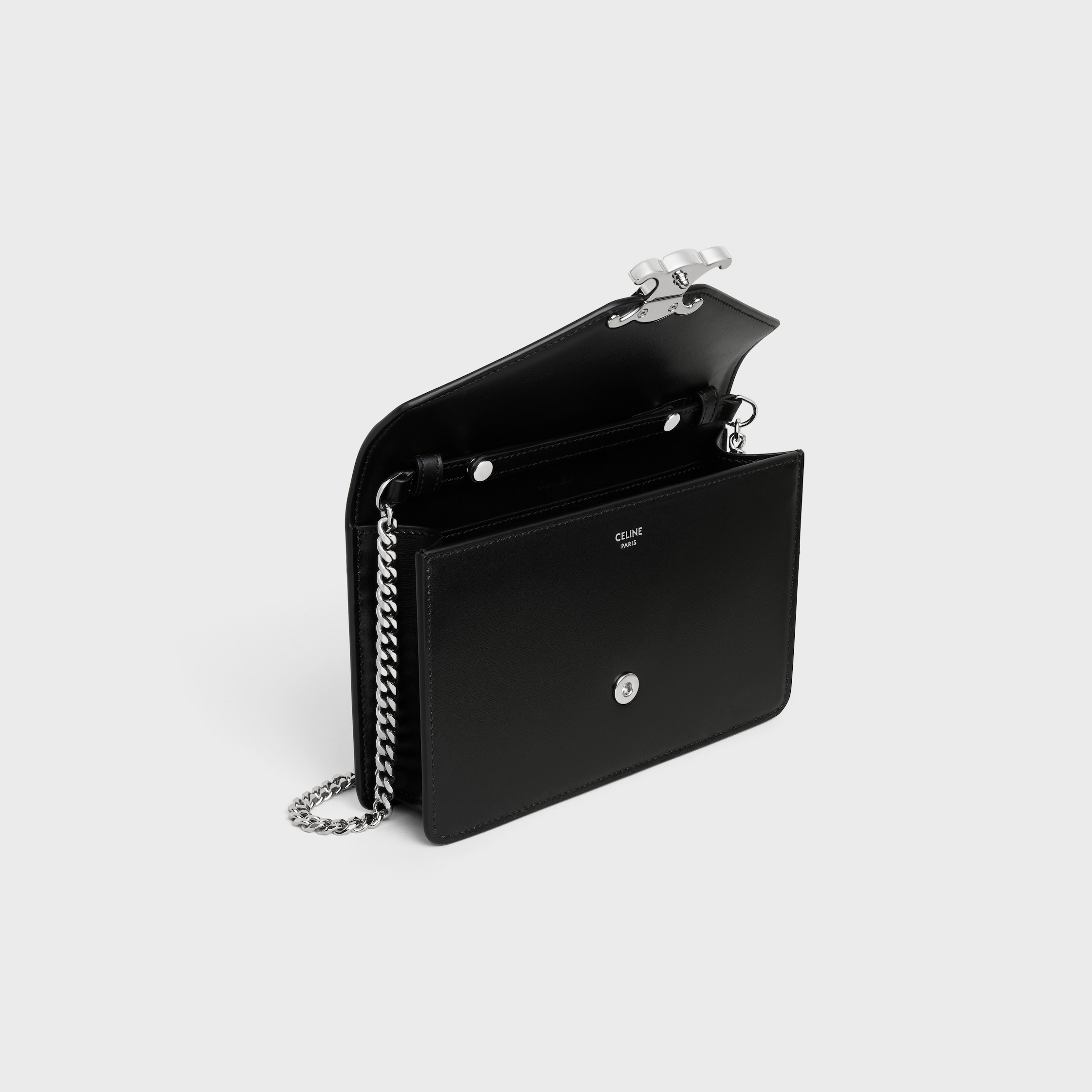 WALLET ON CHAIN MARGO in Shiny calfskin - 4