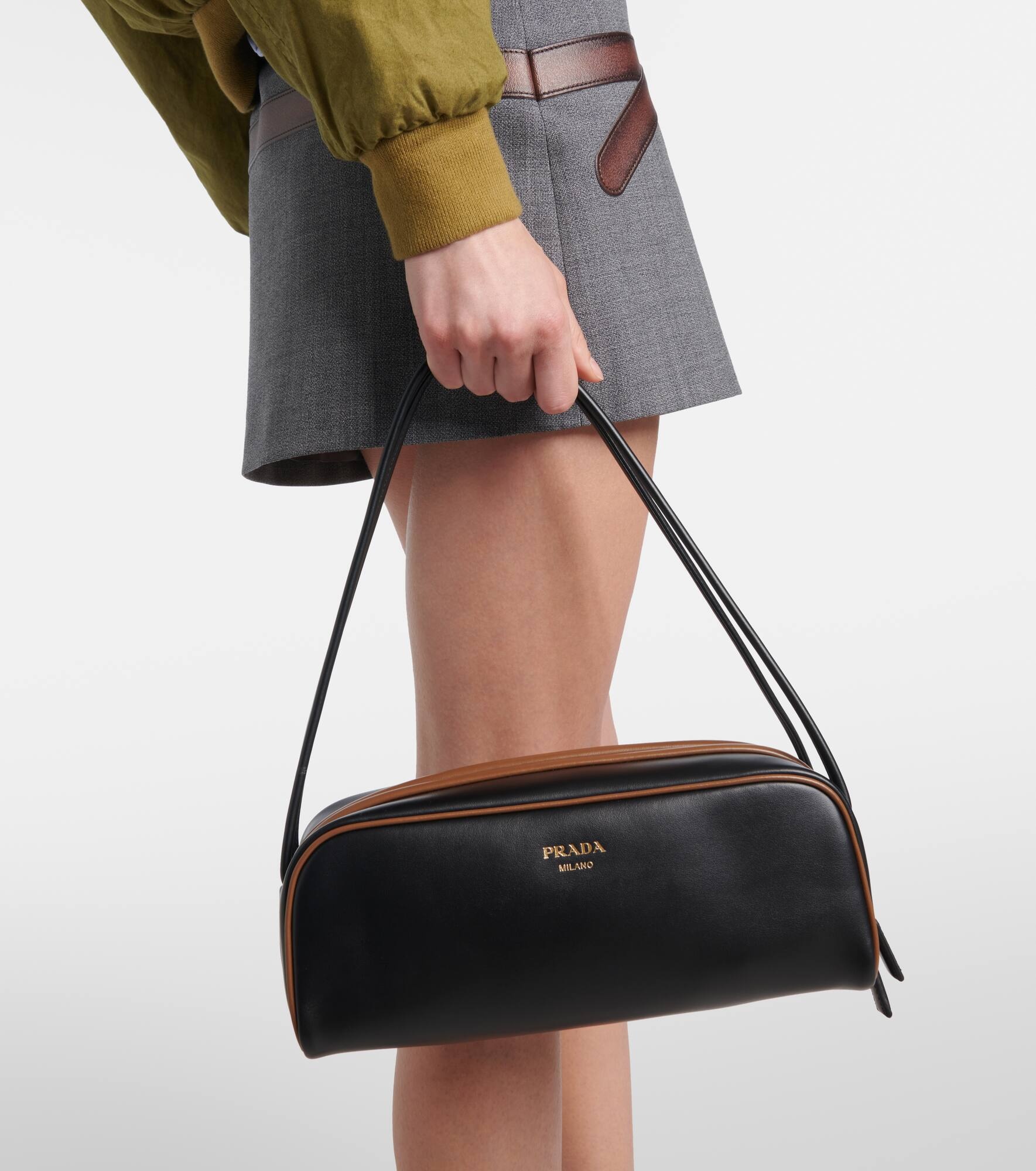 Prada Swing Small leather shoulder bag - 7