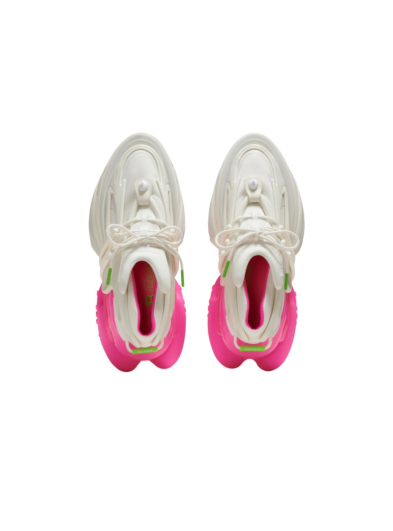 Unicorn trainers in neoprene and leather 3