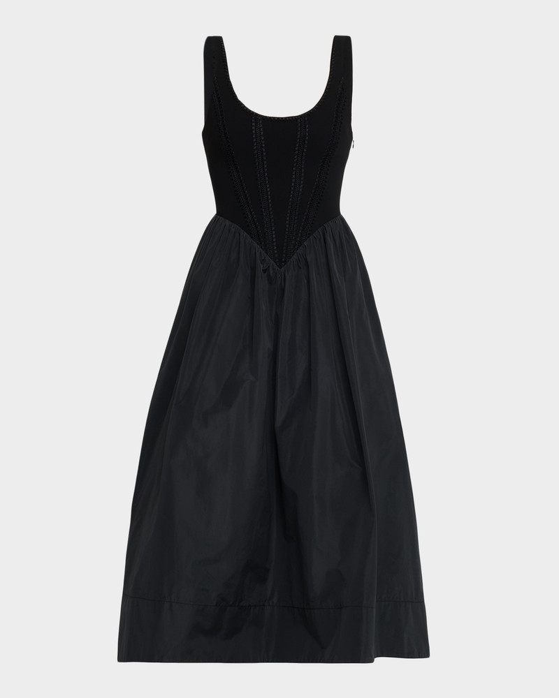 Martay Crochet Corset Midi Dress 1