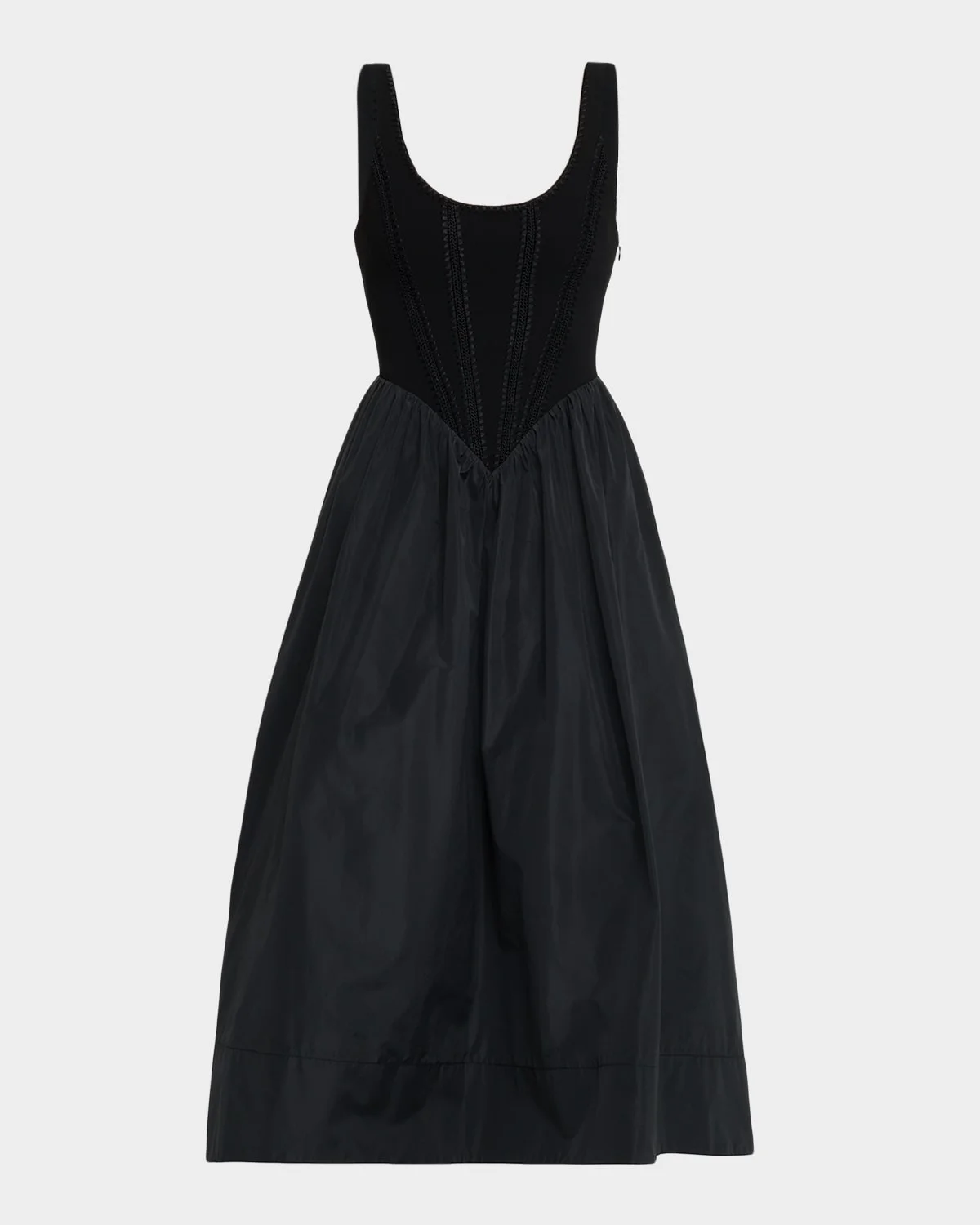 Martay Crochet Corset Midi Dress - 1
