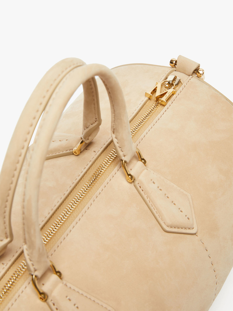 NABUKROLLL Large nubuck leather bag 4