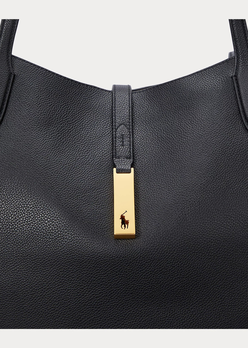 Polo ID Leather Large Tote 5